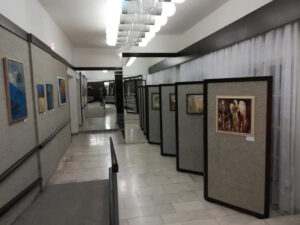 Výstava obrazů Vlaďky Zborníkové v divadle v Novém Boru 2020